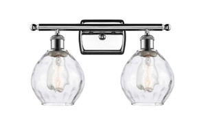 Waverly - 2 Light - 16 inch - Polished Chrome - Bath Vanity Light (516-2W-PC-G362)