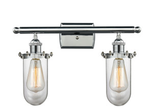 Kingsbury - 2 Light - 14 inch - Polished Chrome - Bath Vanity Light (516-2W-PC-CE231-CL)