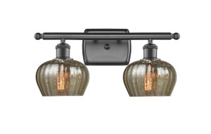 Fenton - 2 Light - 17 inch - Oil Rubbed Bronze - Bath Vanity Light (516-2W-OB-G96-LED)