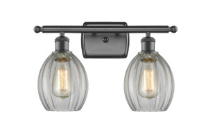 Eaton - 2 Light - 16 inch - Oil Rubbed Bronze - Bath Vanity Light (516-2W-OB-G82)