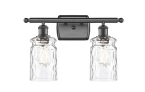 Candor - 2 Light - 15 inch - Oil Rubbed Bronze - Bath Vanity Light (516-2W-OB-G352-LED)