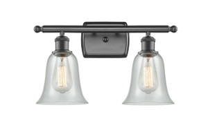Hanover - 2 Light - 16 inch - Oil Rubbed Bronze - Bath Vanity Light (516-2W-OB-G2812)