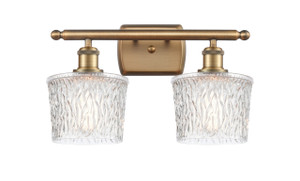 Niagara - 2 Light - 17 inch - Brushed Brass - Bath Vanity Light (516-2W-BB-G402)