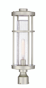 Encompass 1 Light Outdoor Post Mount in Satin Aluminum (ZA4215-SA)