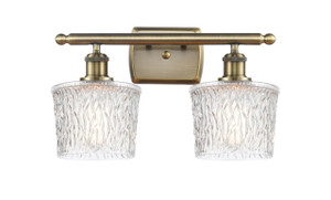 Niagara - 2 Light - 17 inch - Antique Brass - Bath Vanity Light (516-2W-AB-G402)