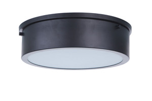 Fenn 1 Light 11" LED Flushmount in Flat Black (X6711-FB-LED)
