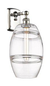 Vaz - 1 Light - 8 inch - Polished Nickel - Sconce (516-1W-PN-G557-8CL)