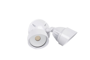 2 Light Outdoor LED Flood in White (Z422-W-LED)