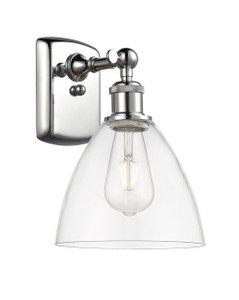 Bristol - 1 Light - 8 inch - Polished Chrome - Sconce (516-1W-PC-GBD-752)