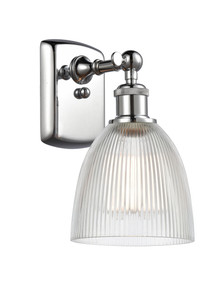 Castile - 1 Light - 6 inch - Polished Chrome - Sconce (516-1W-PC-G382-LED)