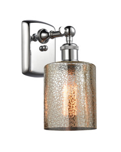 Cobbleskill - 1 Light - 5 inch - Polished Chrome - Sconce (516-1W-PC-G116-LED)