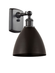 Bristol - 1 Light - 8 inch - Oil Rubbed Bronze - Sconce (516-1W-OB-MBD-75-OB)