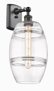 Vaz - 1 Light - 8 inch - Oil Rubbed Bronze - Sconce (516-1W-OB-G557-8CL)