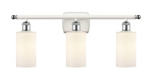 Clymer - 3 Light - 24 inch - White Polished Chrome - Bath Vanity Light (516-3W-WPC-G801-LED)