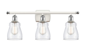 Ellery - 3 Light - 25 inch - White Polished Chrome - Bath Vanity Light (516-3W-WPC-G392)