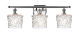Niagara - 3 Light - 27 inch - Brushed Satin Nickel - Bath Vanity Light (516-3W-SN-G402-LED)
