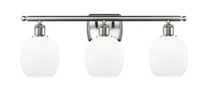 Belfast - 3 Light - 26 inch - Brushed Satin Nickel - Bath Vanity Light (516-3W-SN-G101-LED)