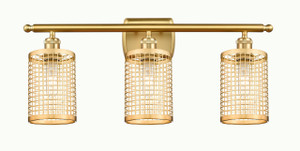 Nestbrook - 3 Light - 25 inch - Satin Gold - Bath Vanity Light (516-3W-SG-M18-SG)