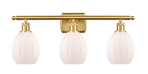 Eaton - 3 Light - 26 inch - Satin Gold - Bath Vanity Light (516-3W-SG-G81)