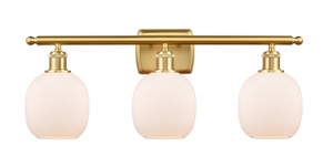 Belfast - 3 Light - 26 inch - Satin Gold - Bath Vanity Light (516-3W-SG-G101)
