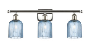 Bridal Veil - 3 Light - 25 inch - Polished Nickel - Bath Vanity Light (516-3W-PN-G559-5BL)