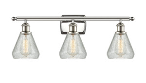 Conesus - 3 Light - 26 inch - Polished Nickel - Bath Vanity Light (516-3W-PN-G275)