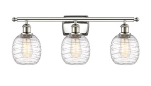 Belfast - 3 Light - 26 inch - Polished Nickel - Bath Vanity Light (516-3W-PN-G1013-LED)