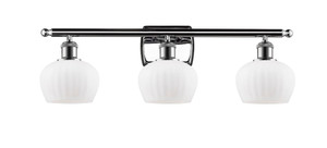Fenton - 3 Light - 27 inch - Polished Chrome - Bath Vanity Light (516-3W-PC-G91-LED)