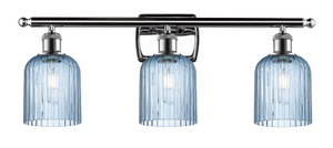 Bridal Veil - 3 Light - 25 inch - Polished Chrome - Bath Vanity Light (516-3W-PC-G559-5BL)