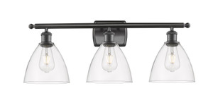 Bristol - 3 Light - 28 inch - Oil Rubbed Bronze - Bath Vanity Light (516-3W-OB-GBD-752)