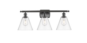 Berkshire - 3 Light - 28 inch - Oil Rubbed Bronze - Bath Vanity Light (516-3W-OB-GBC-82-LED)