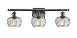Fenton - 3 Light - 27 inch - Oil Rubbed Bronze - Bath Vanity Light (516-3W-OB-G92)