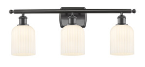 Bridal Veil - 3 Light - 25 inch - Oil Rubbed Bronze - Bath Vanity Light (516-3W-OB-G559-5GWH)