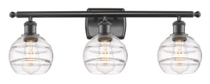 Rochester - 3 Light - 26 inch - Oil Rubbed Bronze - Bath Vanity Light (516-3W-OB-G556-6CL)