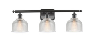 Dayton - 3 Light - 26 inch - Oil Rubbed Bronze - Bath Vanity Light (516-3W-OB-G412-LED)