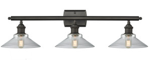Orwell - 3 Light - 28 inch - Oil Rubbed Bronze - Bath Vanity Light (516-3W-OB-G132-LED)