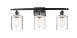 Cobbleskill - 3 Light - 25 inch - Oil Rubbed Bronze - Bath Vanity Light (516-3W-OB-G1113-LED)