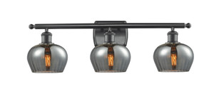 Fenton - 3 Light - 27 inch - Matte Black - Bath Vanity Light (516-3W-BK-G93-LED)