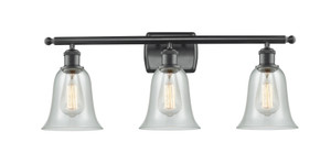 Hanover - 3 Light - 26 inch - Matte Black - Bath Vanity Light (516-3W-BK-G2812-LED)