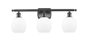 Belfast - 3 Light - 26 inch - Matte Black - Bath Vanity Light (516-3W-BK-G101)