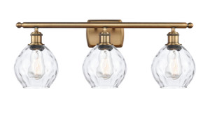 Waverly - 3 Light - 26 inch - Brushed Brass - Bath Vanity Light (516-3W-BB-G362-LED)