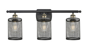 Nestbrook - 3 Light - 25 inch - Black Antique Brass - Bath Vanity Light (516-3W-BAB-M18-BK)