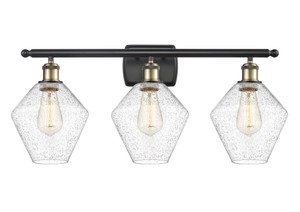 Cindyrella - 3 Light - 28 inch - Black Antique Brass - Bath Vanity Light (516-3W-BAB-G654-8)