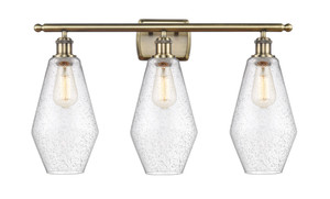 Cindyrella - 3 Light - 27 inch - Antique Brass - Bath Vanity Light (516-3W-AB-G654-7)