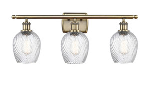Salina - 3 Light - 26 inch - Antique Brass - Bath Vanity Light (516-3W-AB-G292)