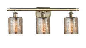 Cobbleskill - 3 Light - 25 inch - Antique Brass - Bath Vanity Light (516-3W-AB-G116-LED)