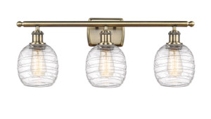 Belfast - 3 Light - 26 inch - Antique Brass - Bath Vanity Light (516-3W-AB-G1013-LED)