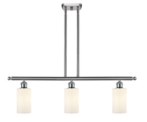 Clymer - 3 Light - 36 inch - Brushed Satin Nickel - Cord hung - Island Light (516-3I-SN-G801-LED)
