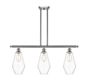 Cindyrella - 3 Light - 36 inch - Brushed Satin Nickel - Cord hung - Island Light (516-3I-SN-G652-7)