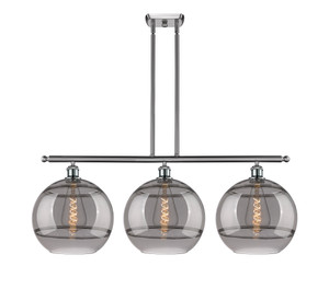 Rochester - 3 Light - 39 inch - Brushed Satin Nickel - Cord hung - Island Light (516-3I-SN-G556-12SM)